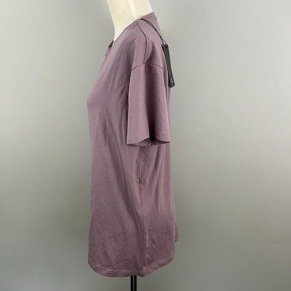 NWT XRAY JEANS Dusty Lavender Purple V Neck Tee‎ (M) - Picture 4 of 8